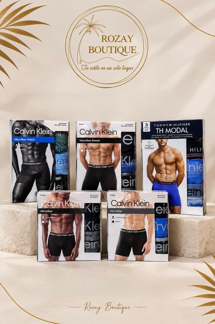 Ropa interior de marca para hombre