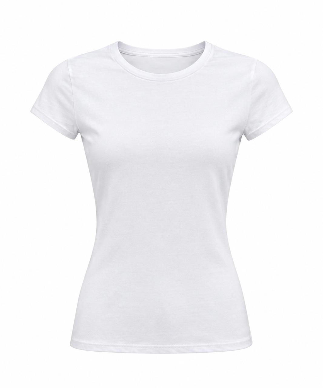 Blusa básica blanca de manga corta Forever 21