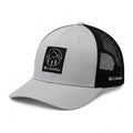 Gorra Columbia Mesh Snapback gris con negro