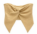 Crop top en beige