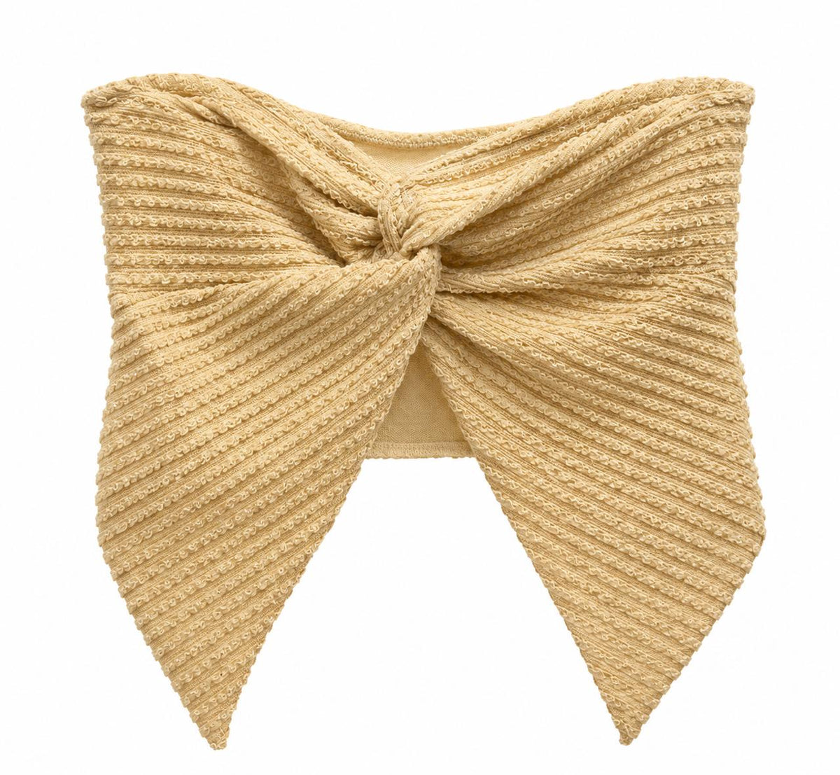 Crop top en beige