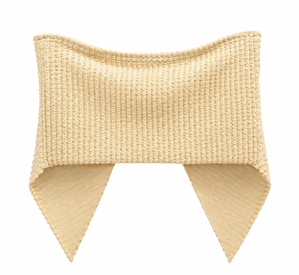 Crop top en beige
