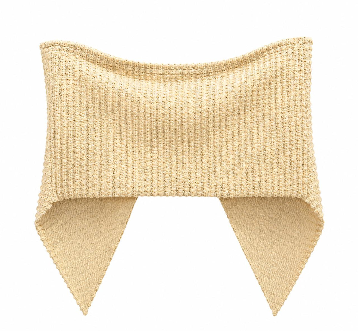 Crop top en beige