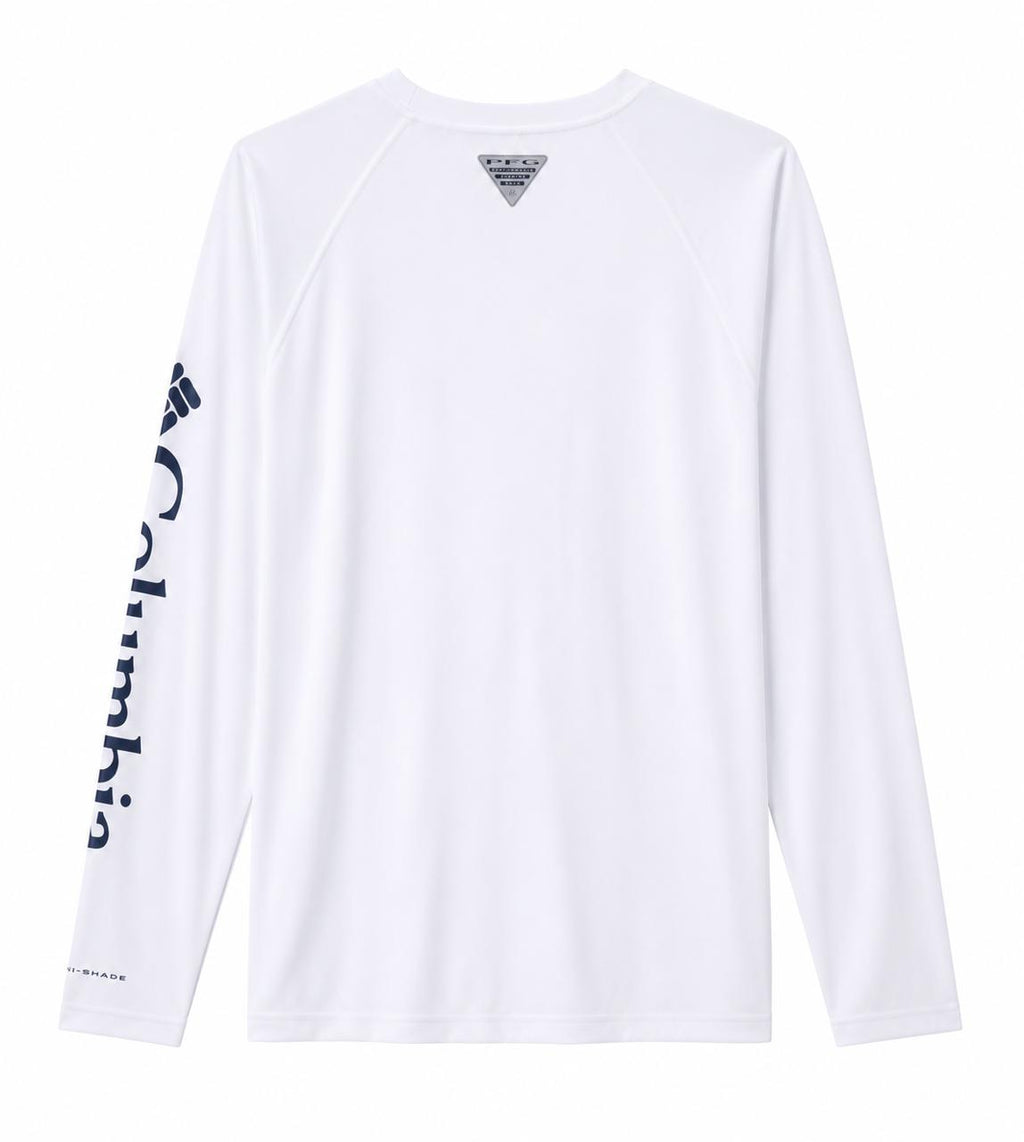 Camiseta Columbia PFG Manga larga Blanco