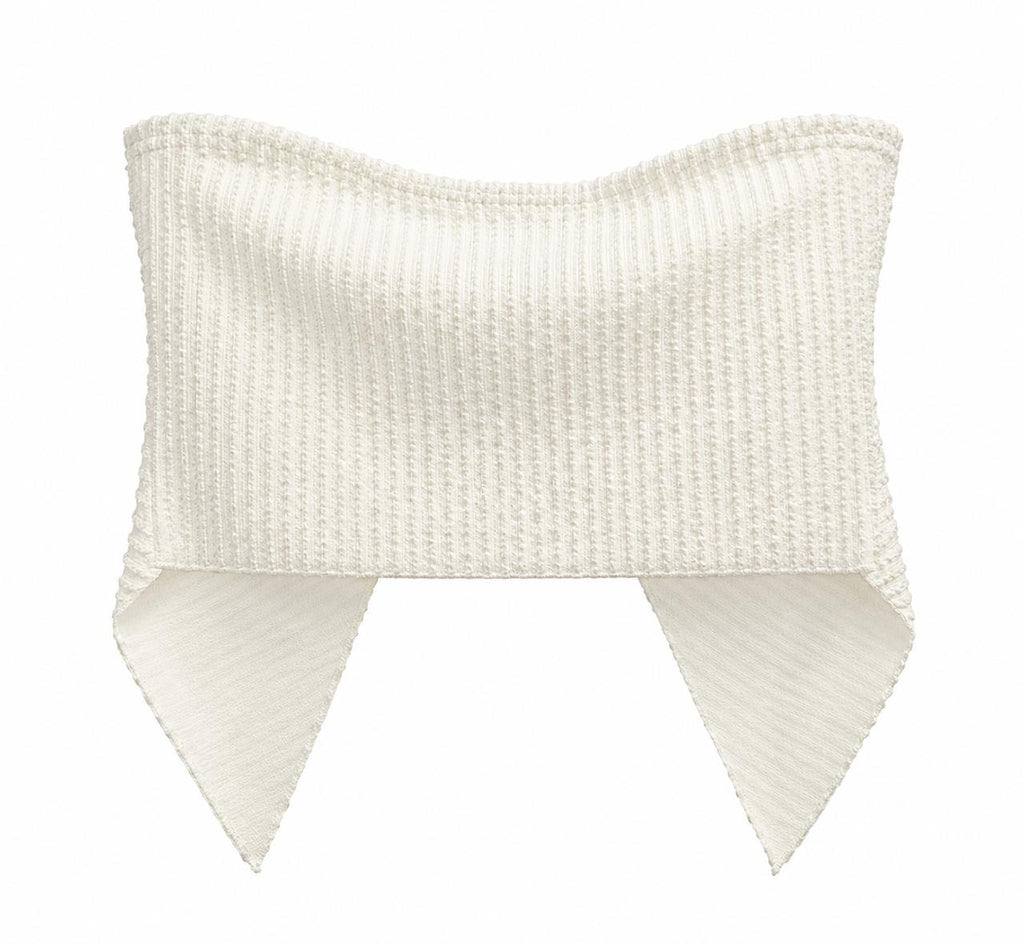 Crop top en blanco
