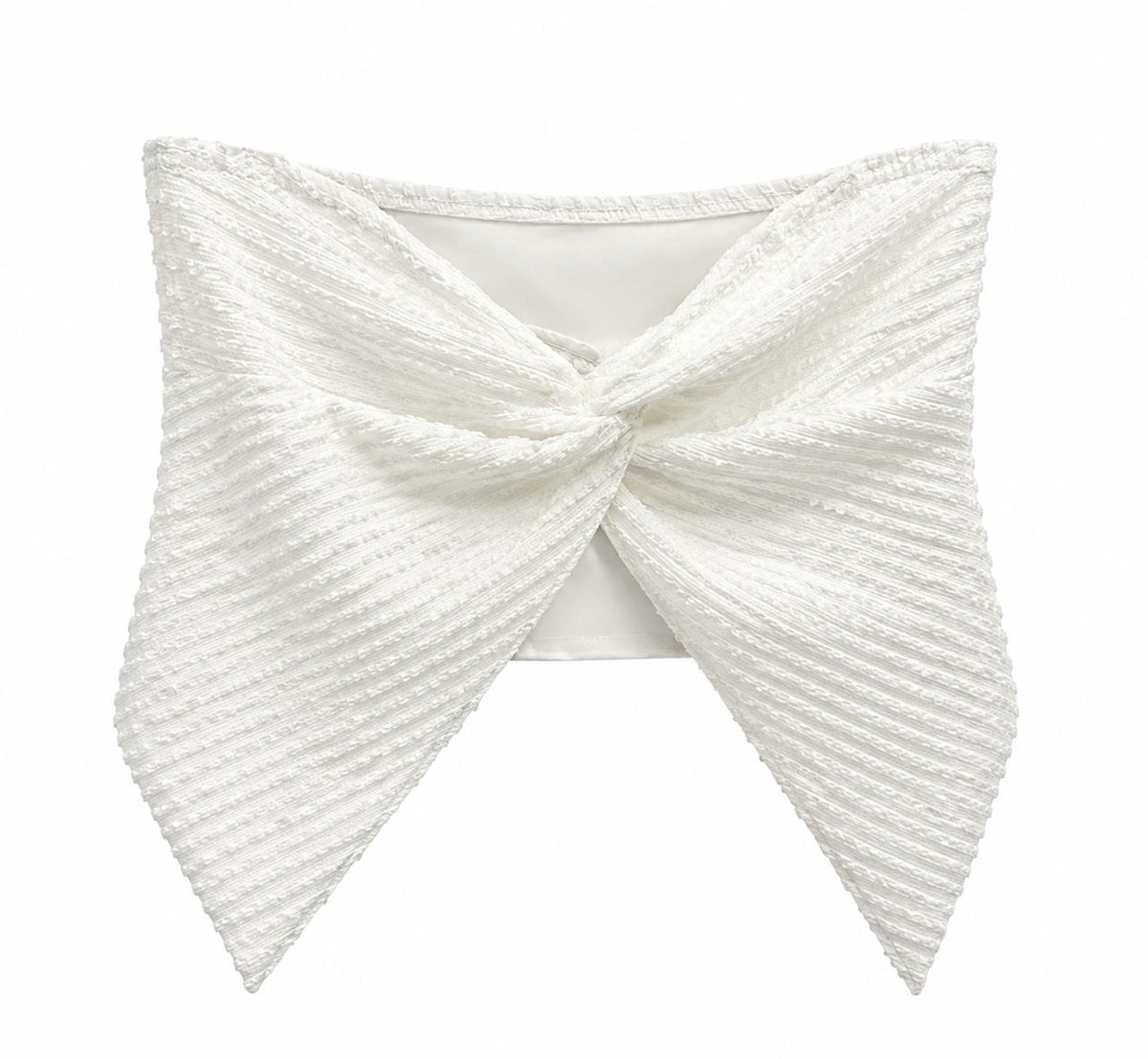Crop top en blanco