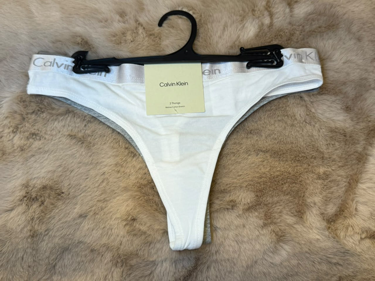 set de 2 Tangas Calvin Klein Cotton Stretch