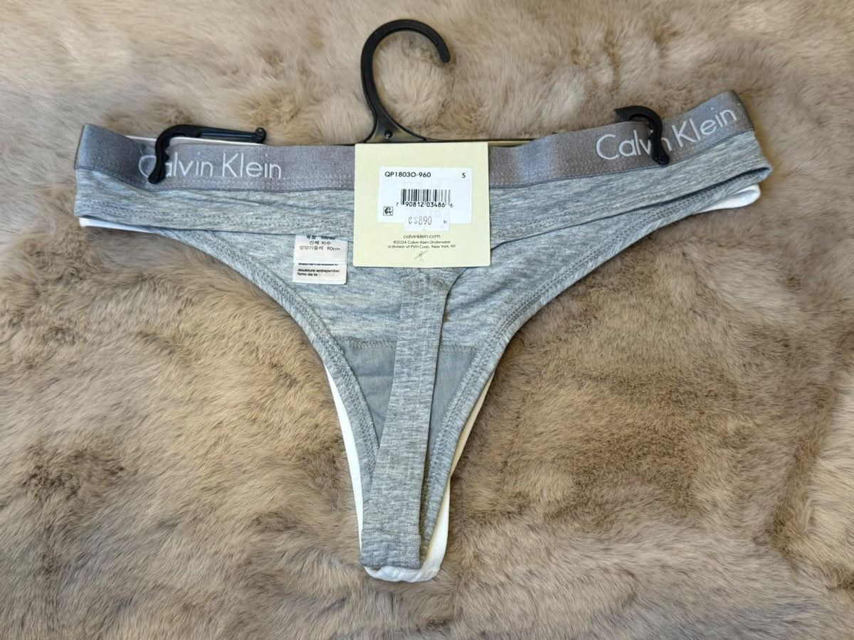 set de 2 Tangas Calvin Klein Cotton Stretch