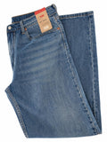Jean levis slim traper azul medio