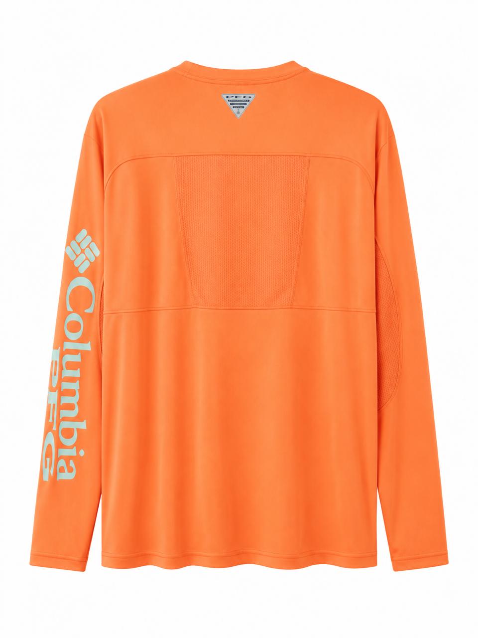 Camiseta Columbia PFG Manga larga Naranja