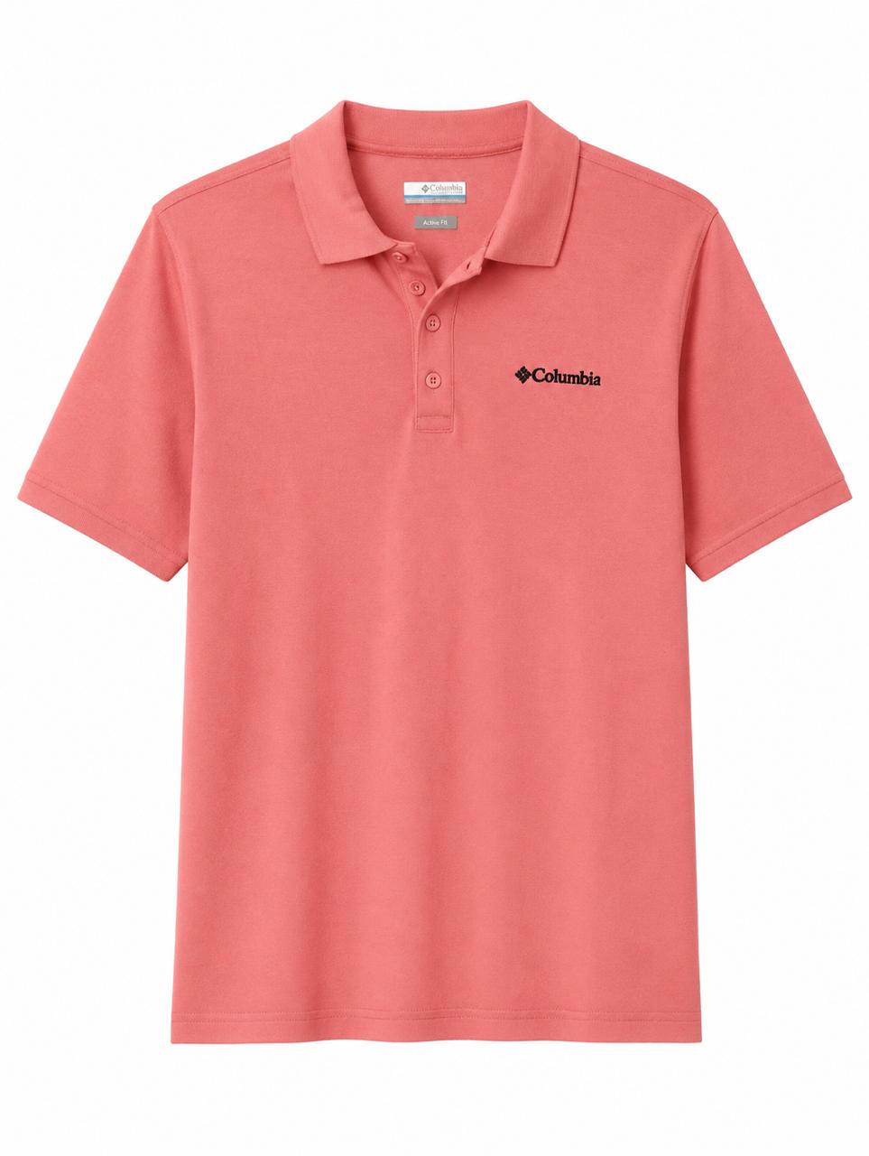 Camiseta estilo polo Columbia Manga corta