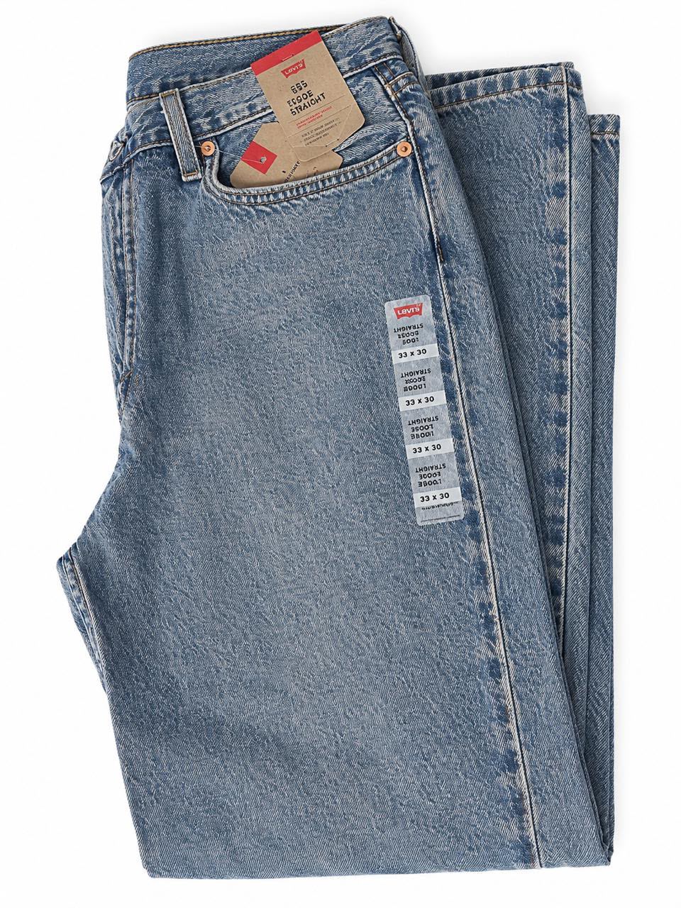 Jean levis 565 loose straight azul medio