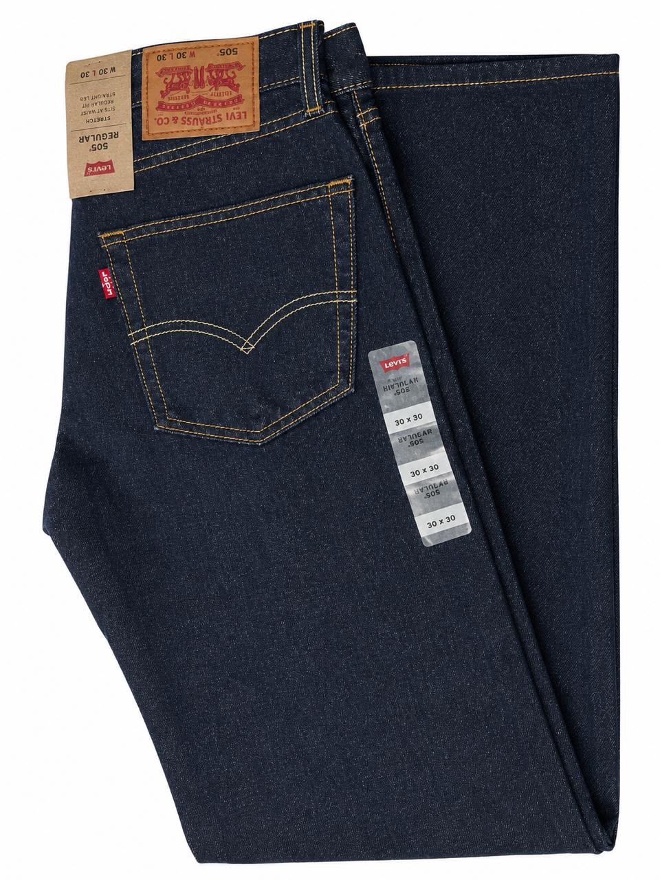Jean Levis Original 505 regular fit azul oscuro