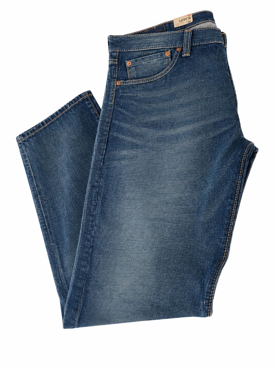 Jeans Levis 501 Fit-Azul veteado
