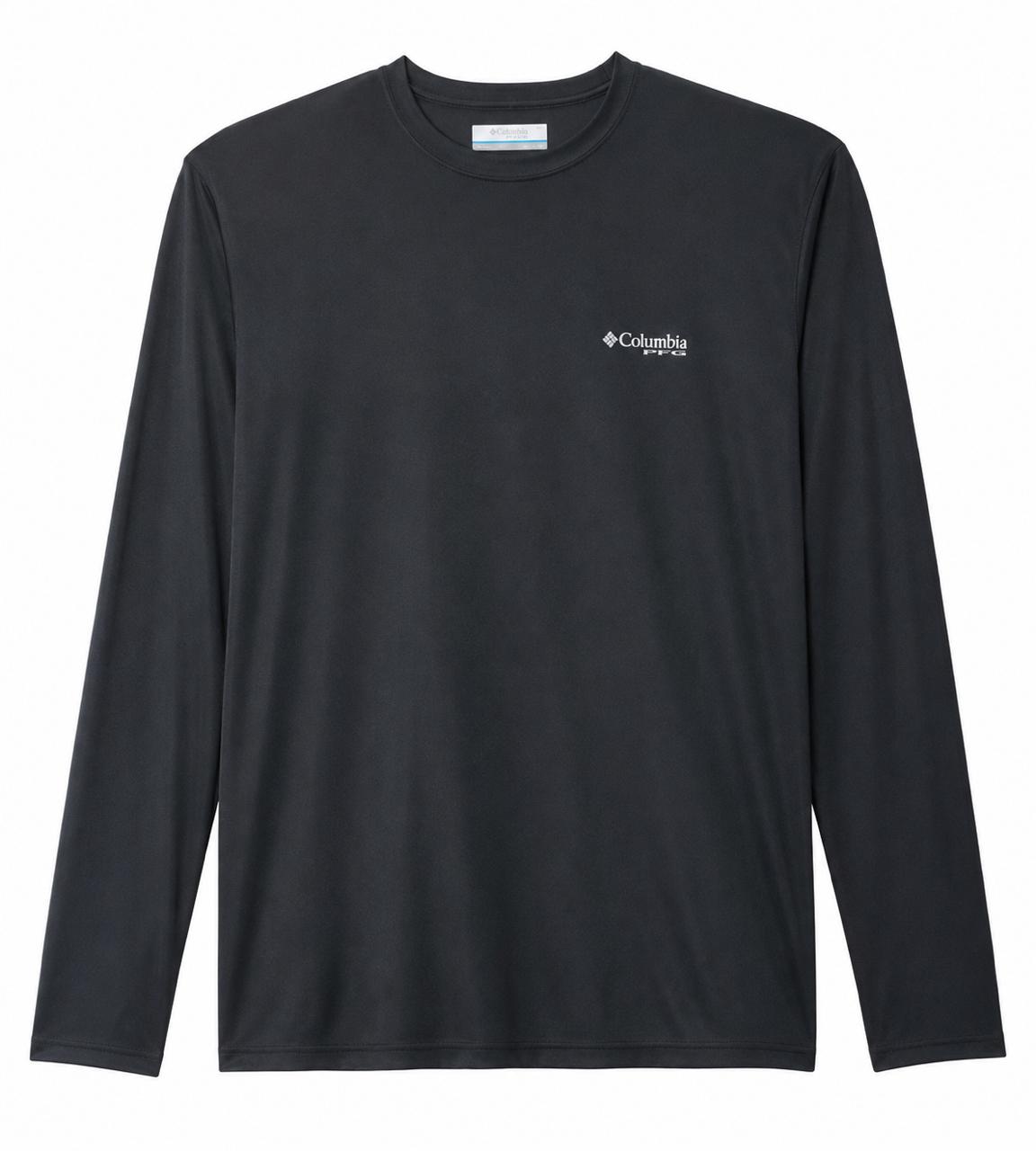 Camiseta Columbia PFG Manga larga Negro