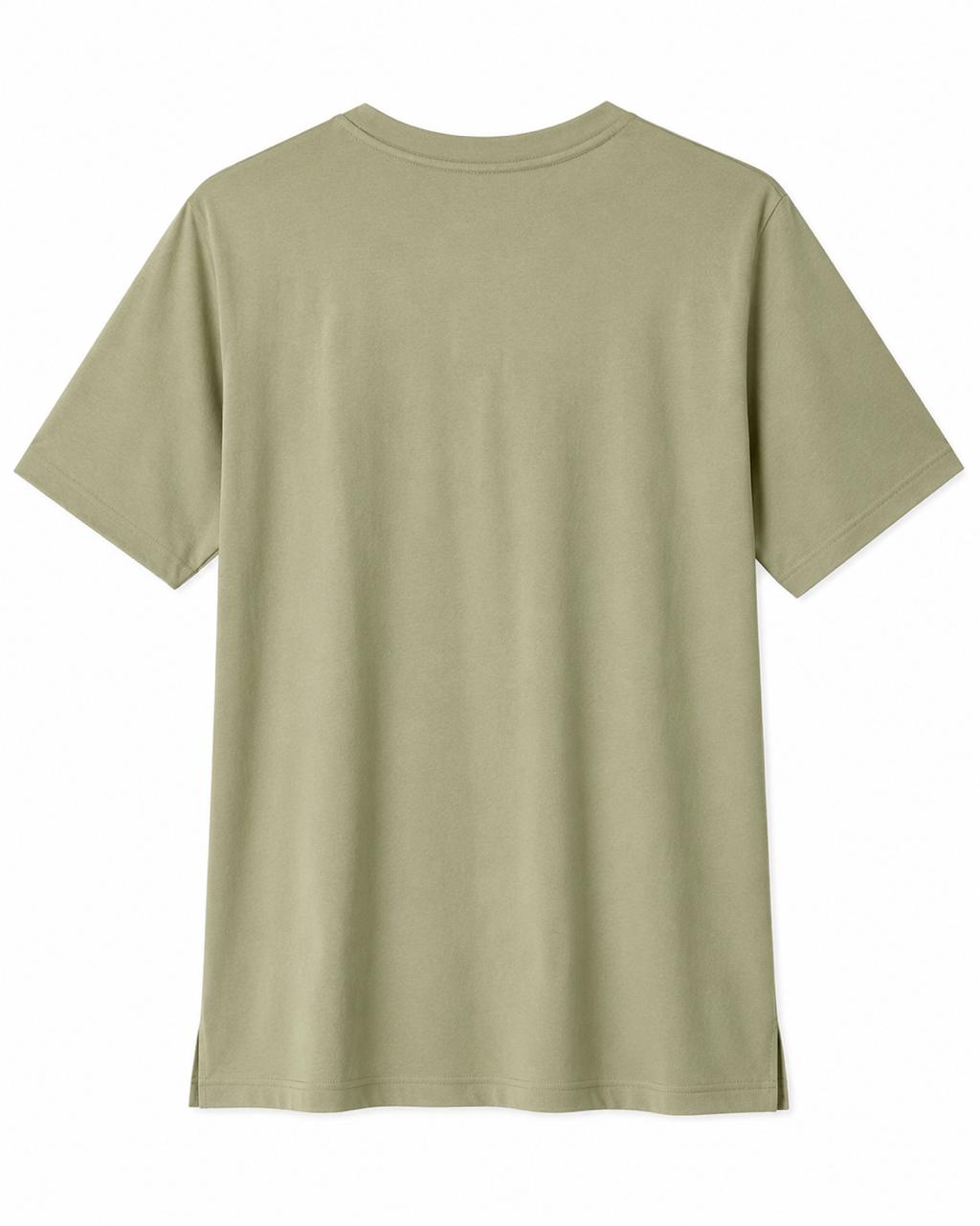 Camisa manga corta Verde Olivo