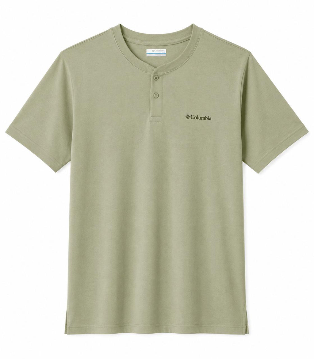 Camisa manga corta Verde Olivo