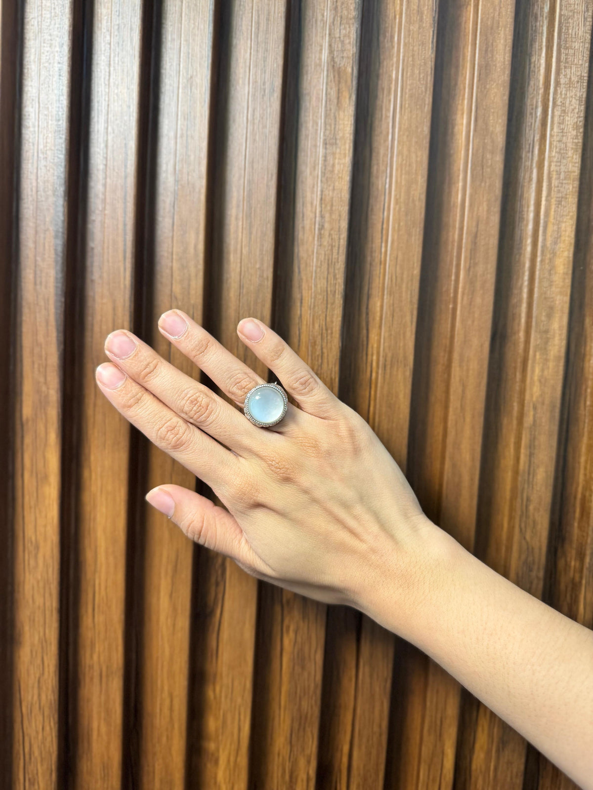 Anillo Vintage con piedra cabuchón