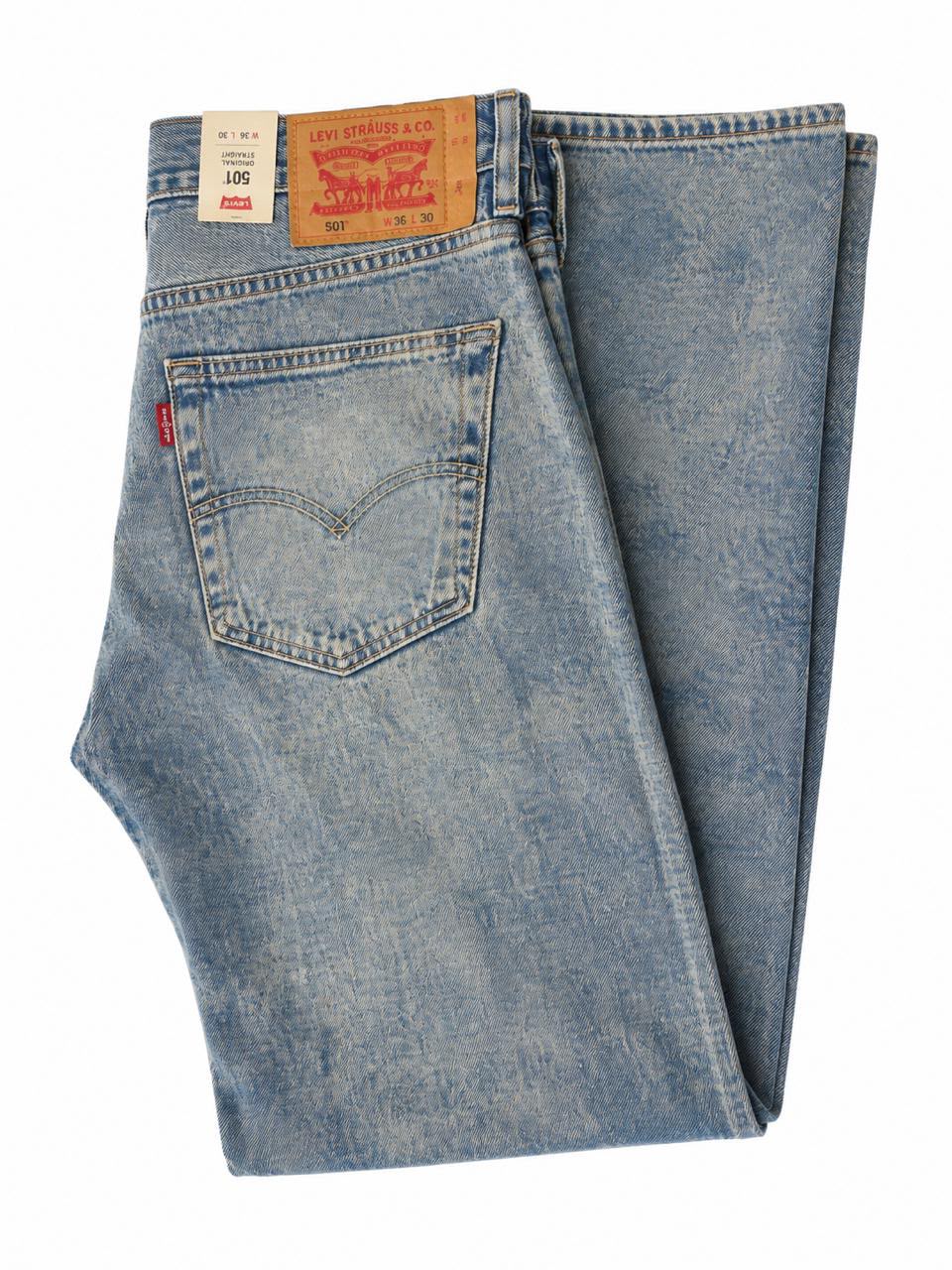 Jeans Levis 501 Fit-Azul claro